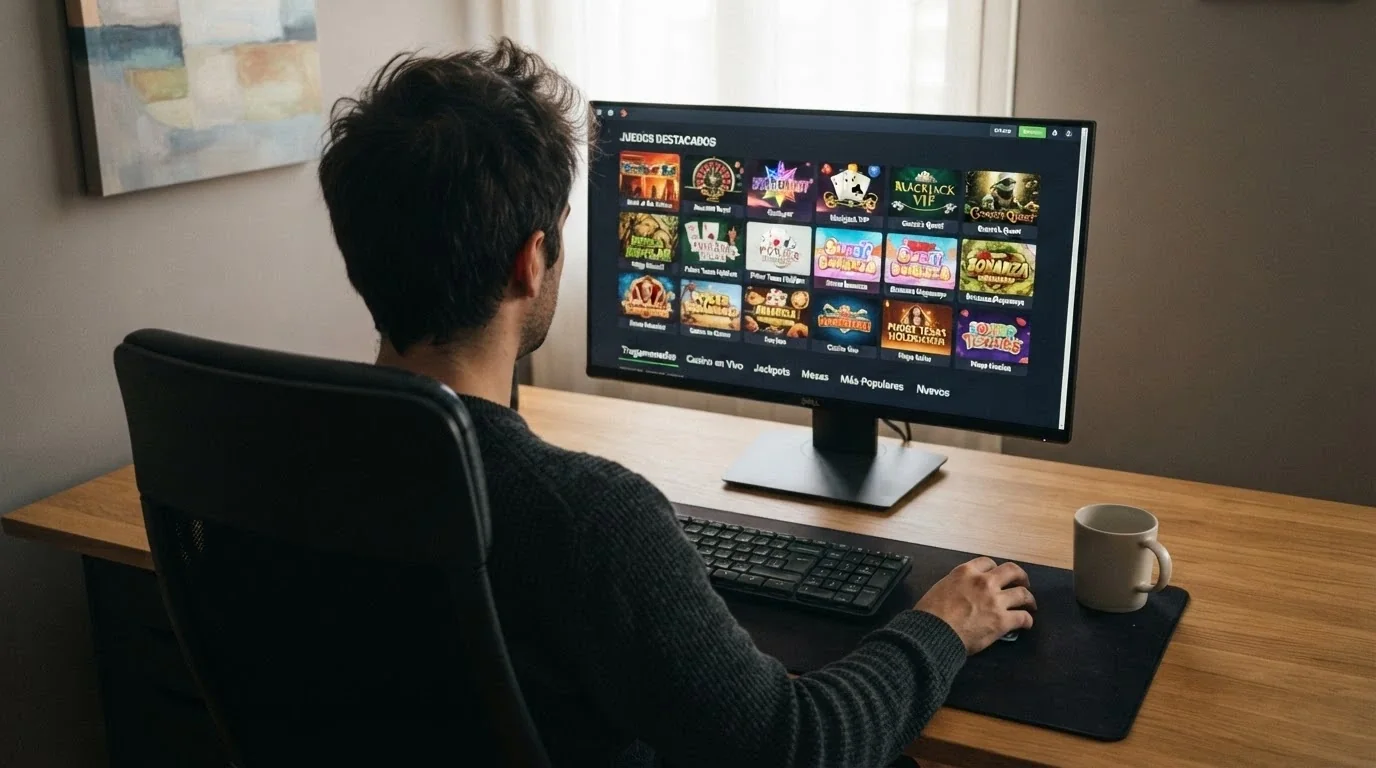 Tabla con los logotipos y puntuaciones de los diez casinos online que aceptan Bitcoin Cash.