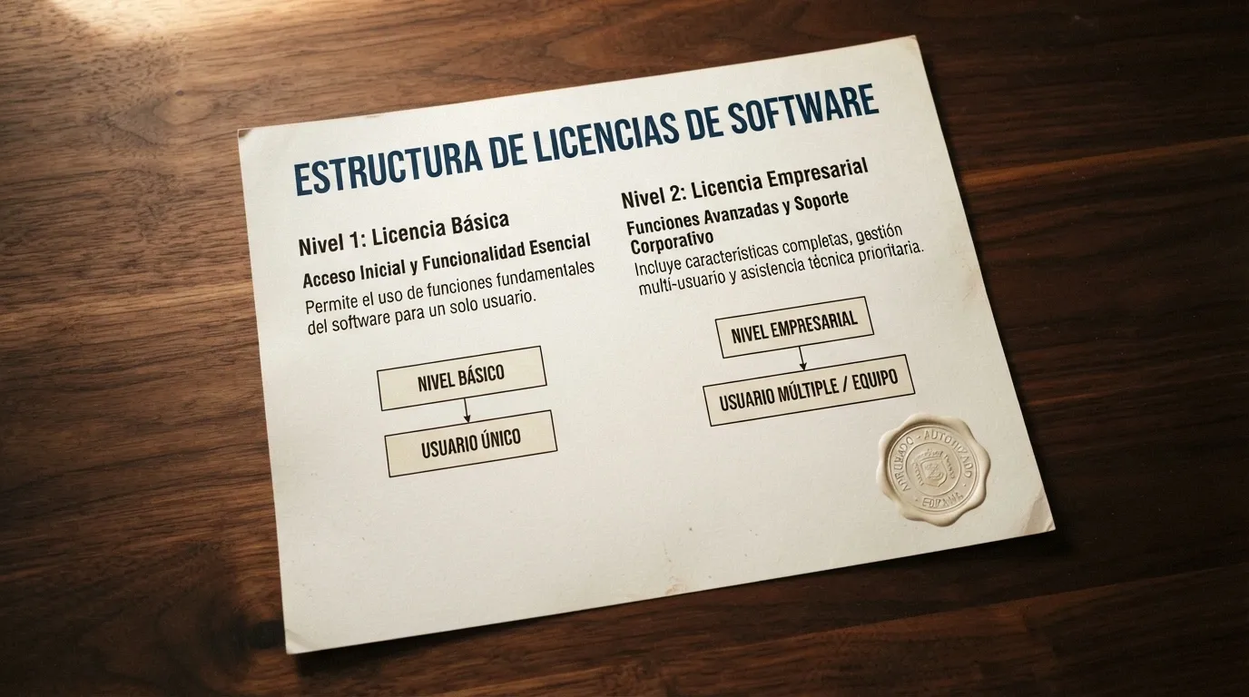 Un documento oficial con el sello de la DGOJ y dos apartados: licencia general (10 años) y licencia singular (1-5 años)